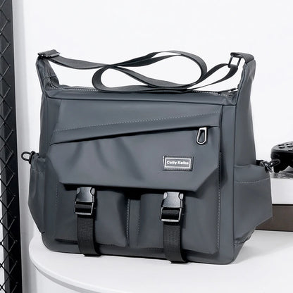 Crossbody Messenger Bag Multi-Layer Travel Shoulder Bag