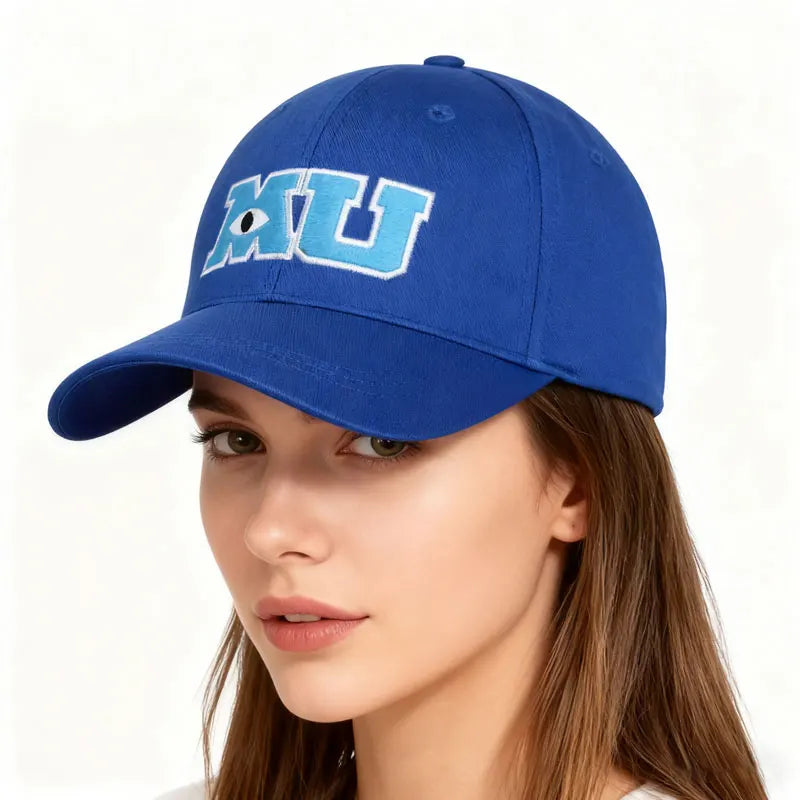 Monsters University MU Embroidered Snapback Baseball Cap