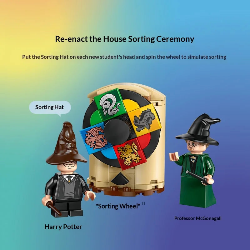 LEGO Harry Potter 76460 Hogwarts Sorting Ceremony – 124-Piece Building Set