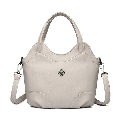 Leather Tote Shoulder Bag for Women – Luxury Handbag