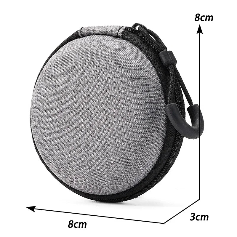 Mini Earbud & Cable Organizer Case – Portable Digital Storage Bag