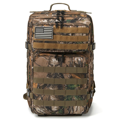 Tactical MOLLE Backpack 45L – Large Capacity Hiking & Camping Bag