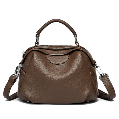 Soft PU Leather Tote Bag – Women's Large Capacity Shoulder Handbag