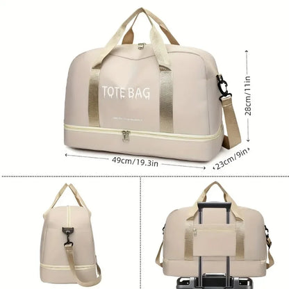 Large Capacity Travel Duffle Tote Bag – Gym & Weekend