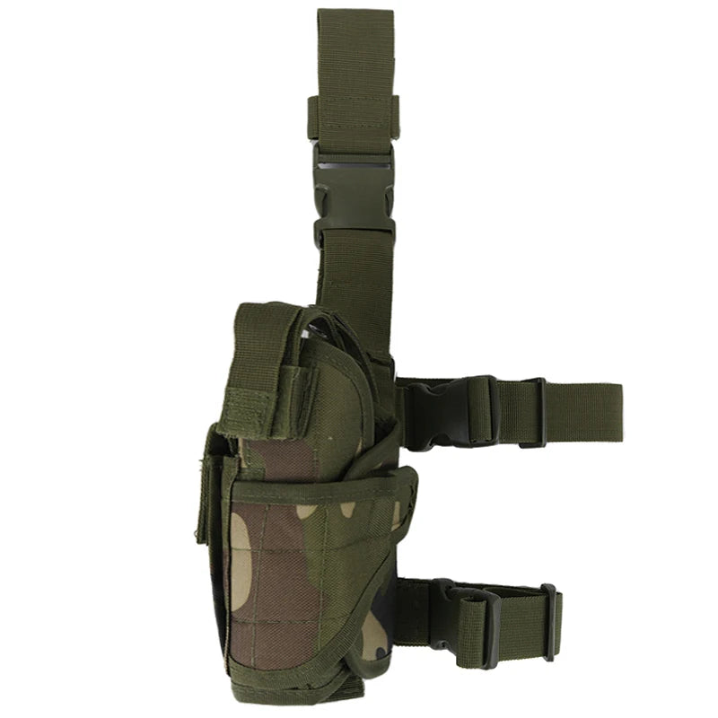Tactical Leg Holster – Universal Nylon Pistol Holster with Adjustable Strap