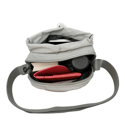 Mini Waterproof Nylon Crossbody Bag – Phone & Water Bottle Shoulder Bag
