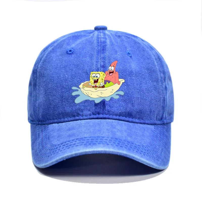 SpongeBob & Patrick Baseball Cap – Unisex Cartoon Hat