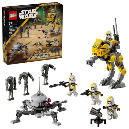 LEGO Star Wars Revenge of the Sith Battle Pack 75431 – 258 Pieces, 4 Minifigures
