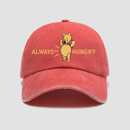 Winnie Pooh Bear Baseball Cap – Cute Anime Sun Hat