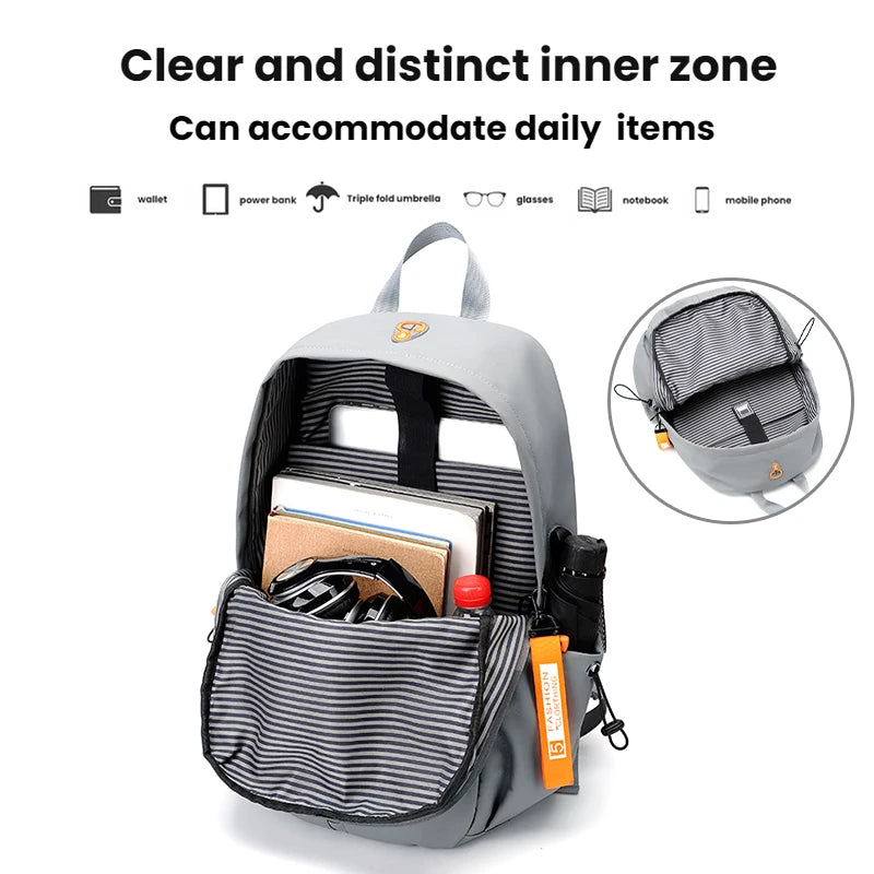 Laptop Backpack with USB Charging Port & Large Capacity