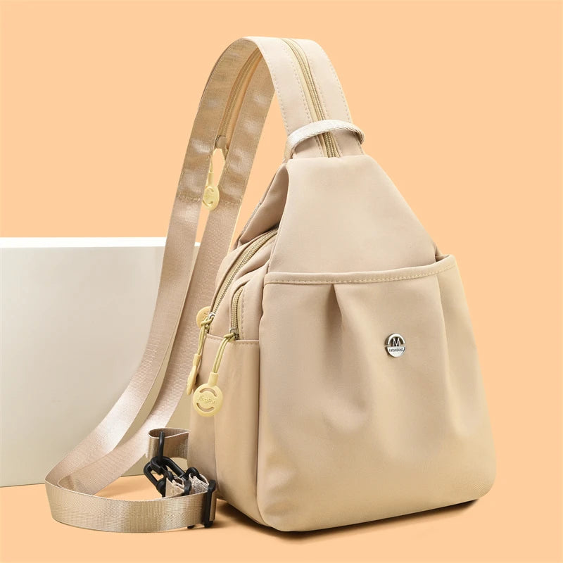 Women's Crossbody Sling Bag – Lightweight Multi-Pocket Chest Bag