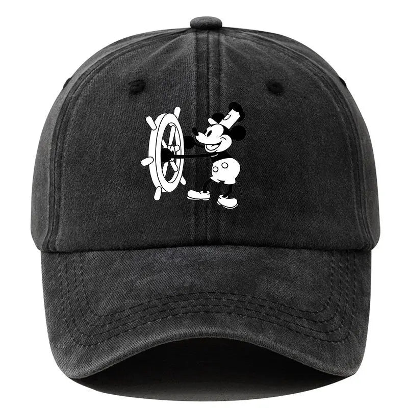 Mickey Mouse Baseball Cap – Vintage Cartoon Trucker Hat
