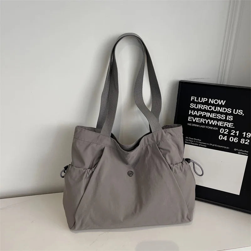 Oxford Tote Bag – Lightweight Multi-Pocket Shoulder Bag