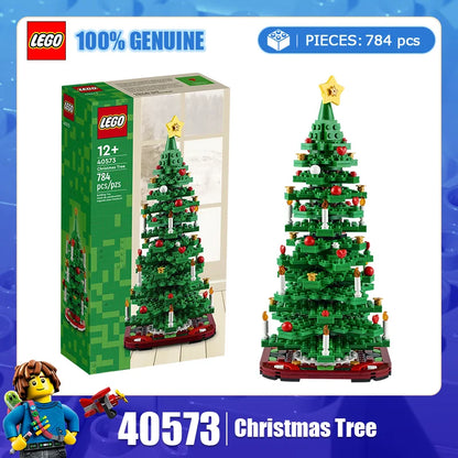 LEGO Festival Series Christmas Tree 40573 & Year of the Dragon 40611