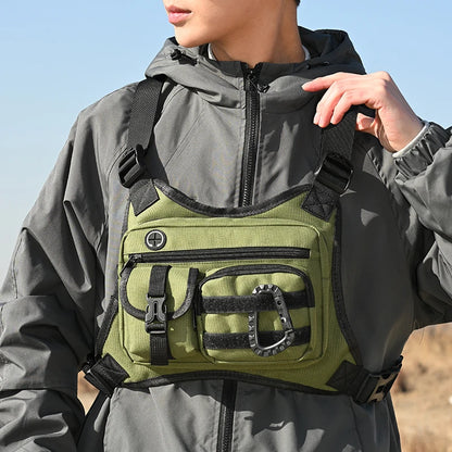 Tactical Chest Bag – Outdoor Sports & Cycling Pack