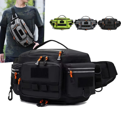 Tactical Waist Bag – Men's Outdoor Hiking Crossbody Pack