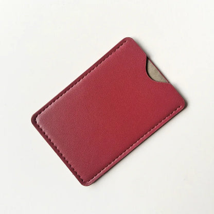 RFID Blocking Slim Card Holder Wallet – PU Leather, Unisex