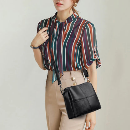 Soft Leather Crossbody Bag for Women – Stylish Shoulder Purse
