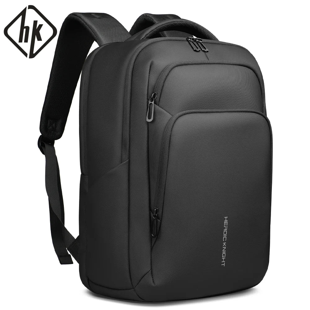 Men's Business Laptop Backpack 17.3" – Waterproof USB Travel Bag