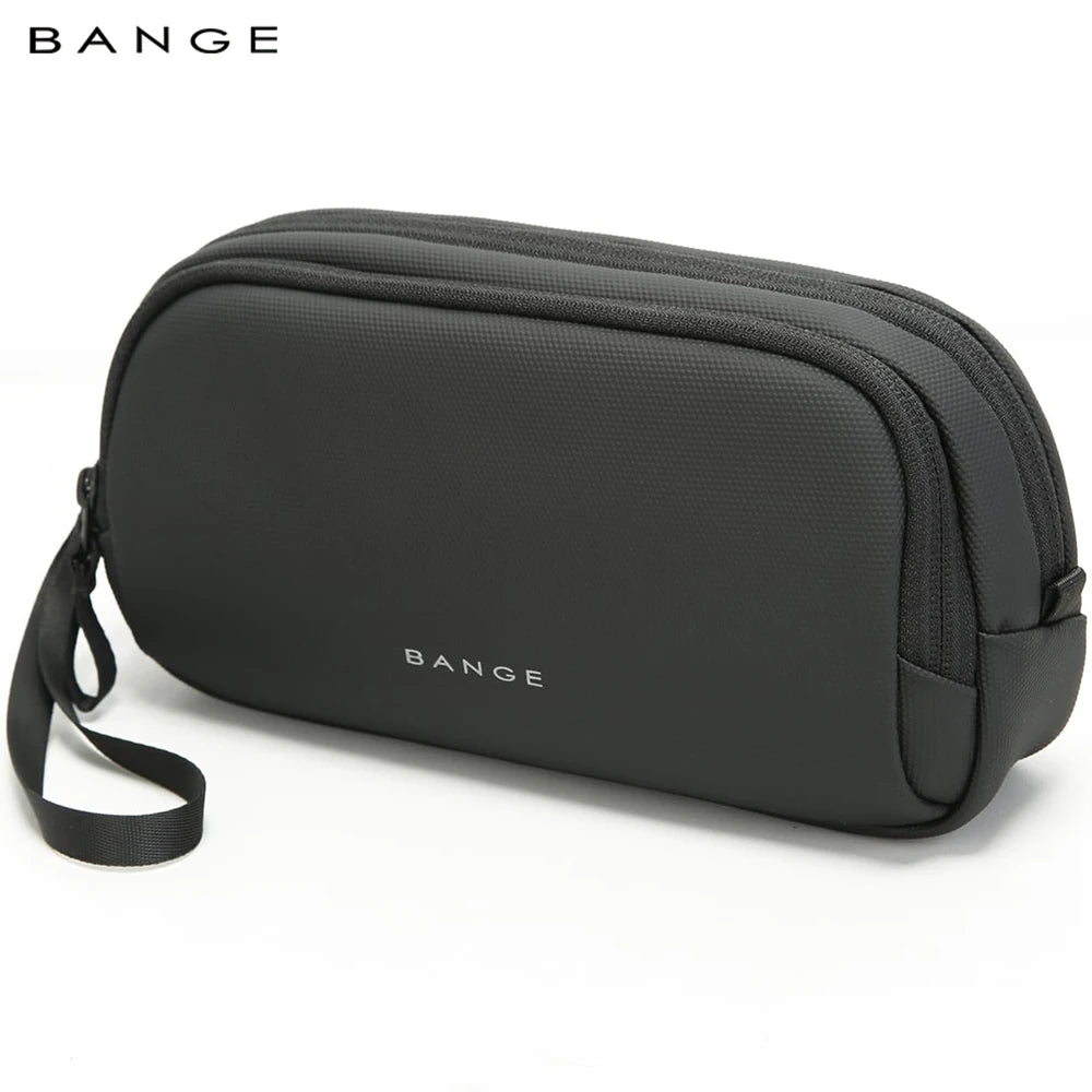 BANGE Electronics Travel Organizer Bag – Waterproof Cable & USB Storage Pouch