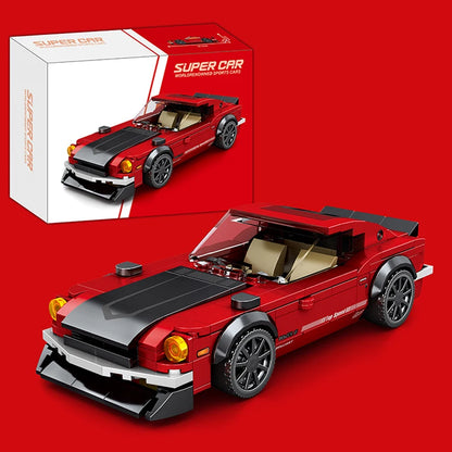 Classic Racing Car Building Blocks – JDM Sport Model Kit