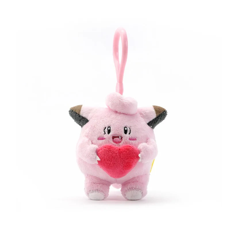 Pokemon Plush Keychain – Pikachu, Gengar, Mew & More