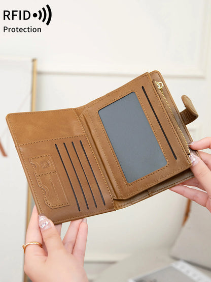 RFID Passport Holder Wallet – Large PU Leather Travel Card Organizer