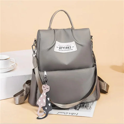 Anti-Theft Backpack for Women – Waterproof Oxford Daypack