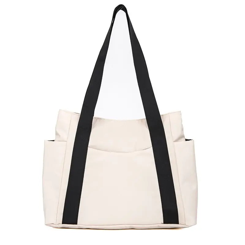 Large Capacity Women's Tote Bag Multi-Pocket Shoulder Bag