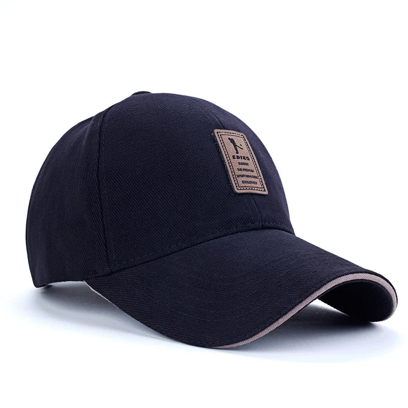 Classic Solid Color Baseball Cap – Unisex Golf & Sports Hat