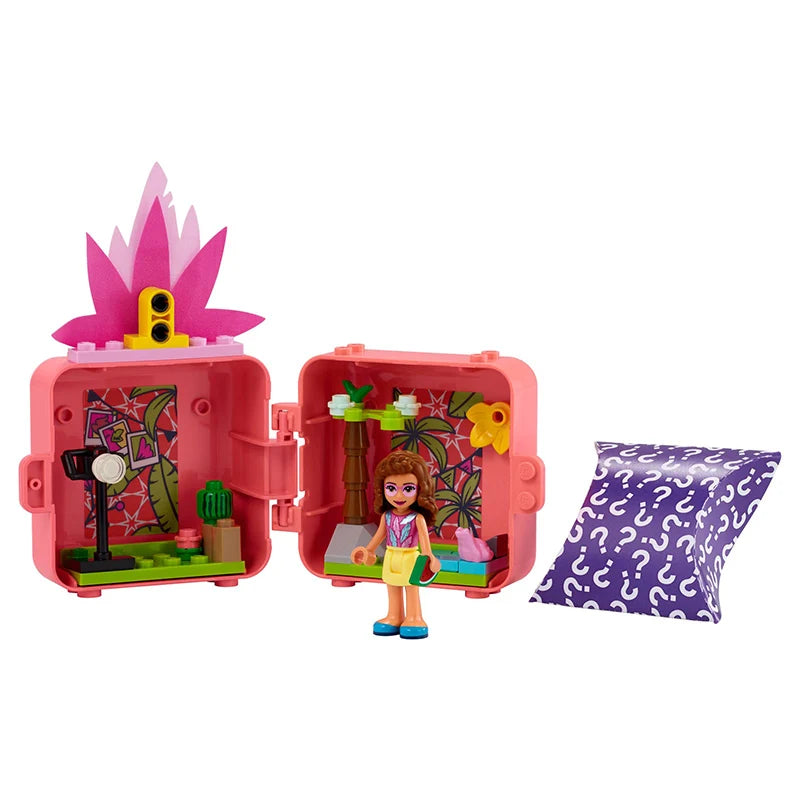 LEGO Friends 41662 Olivia's Flamingo Cube – 41 Pieces, Ages 6+