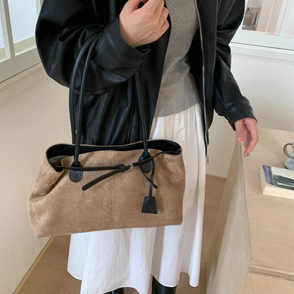 Retro PU Leather Shoulder Handbag for Women