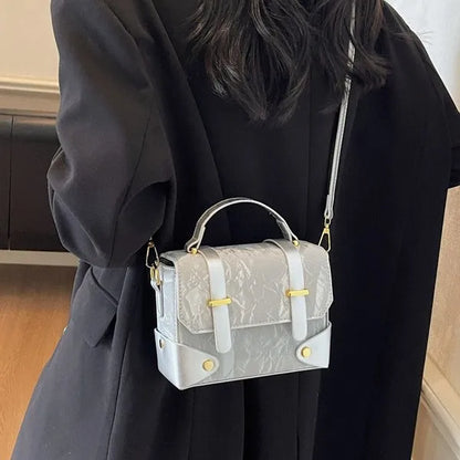 Autumn Winter Retro Messenger Small Bag Women S Trendy Shoulder Sense Portable Square