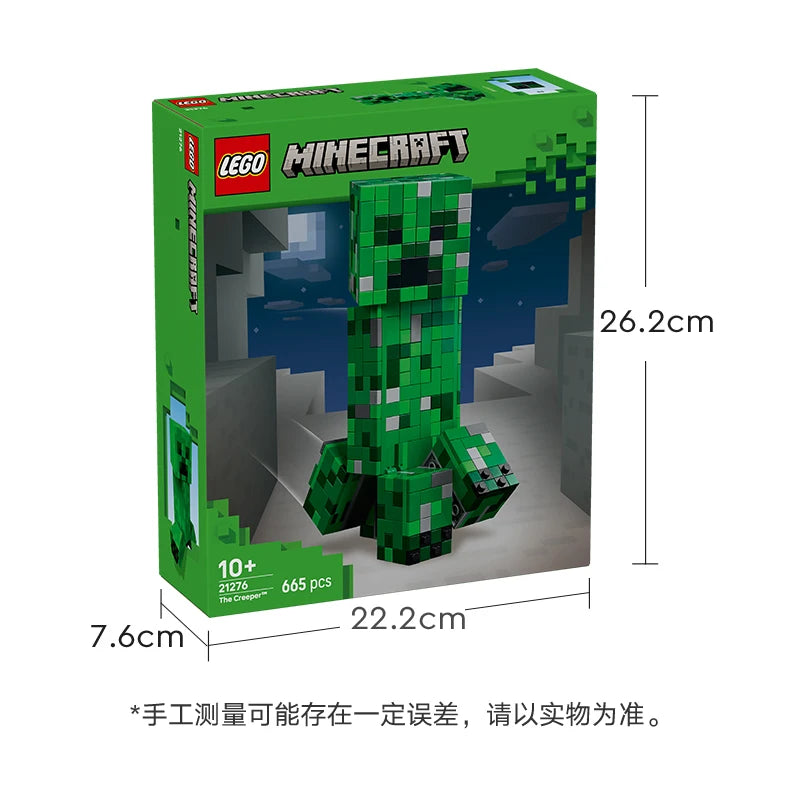 LEGO 21276 Minecraft Creeper Large Posable Building Figure Set