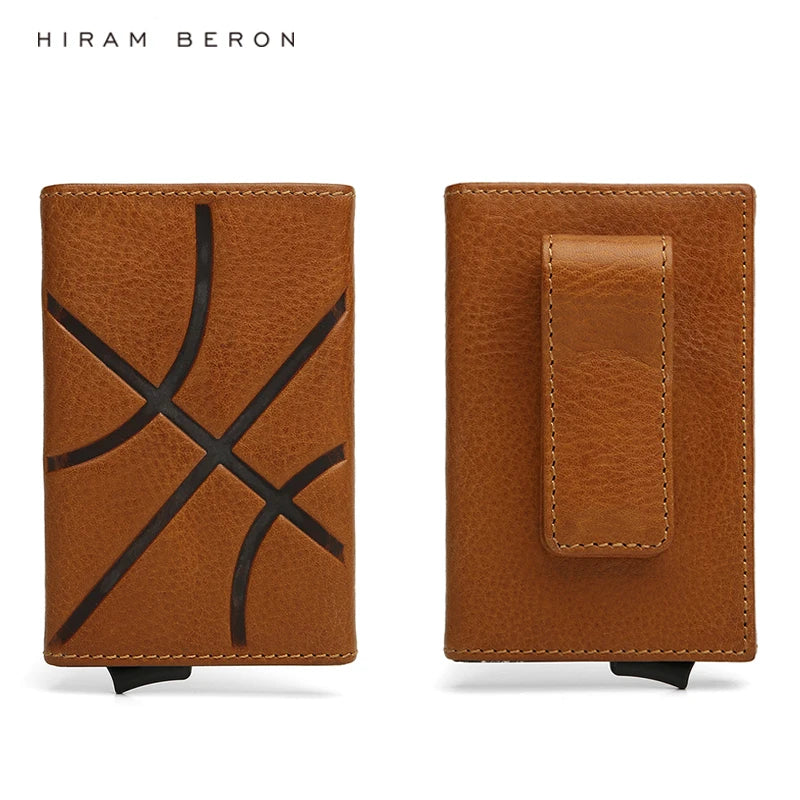 Custom Monogram RFID Pop-Up Card Holder & Money Clip