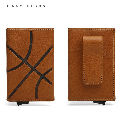Custom Monogram RFID Pop-Up Card Holder & Money Clip