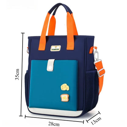 3-in-1 Girls School Bag – Large Waterproof Nylon Backpack & Crossbody Tote