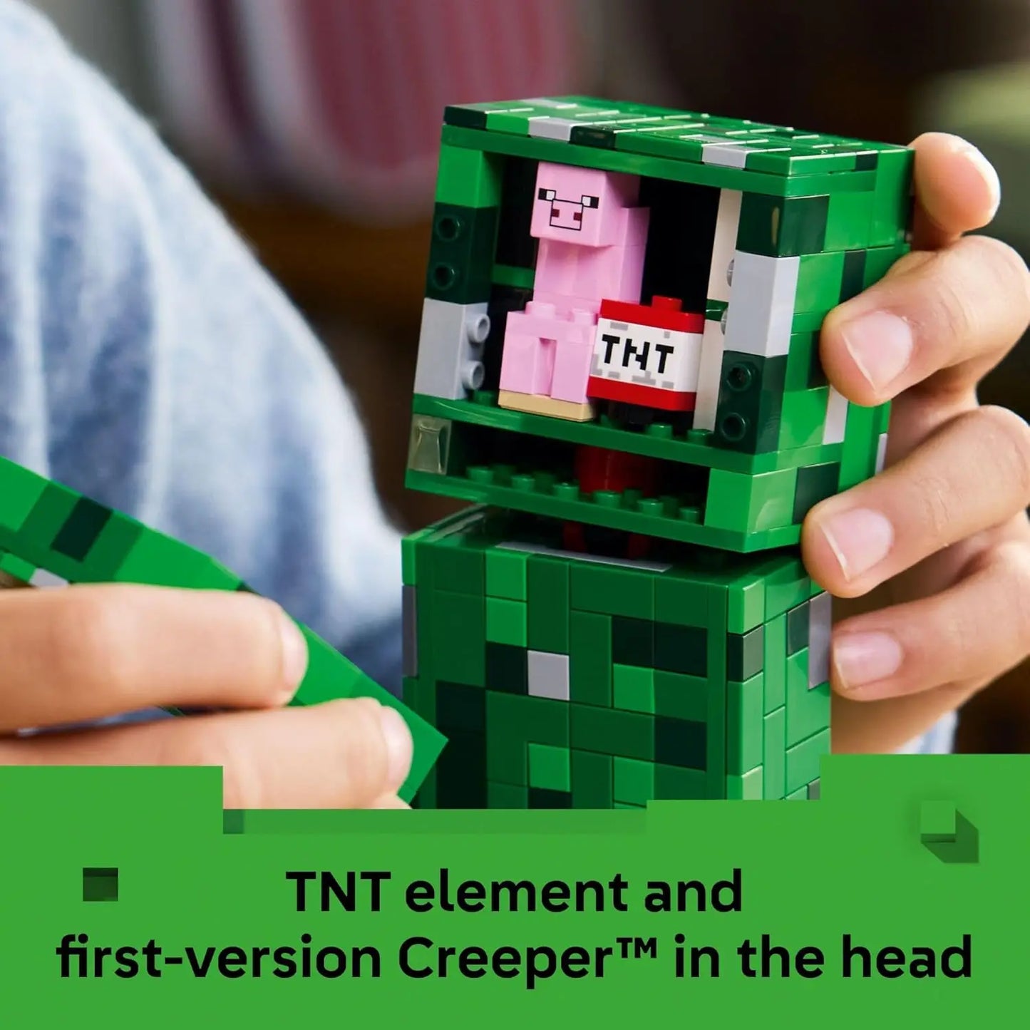 LEGO Minecraft 21276 The Creeper Big Figure Building Set