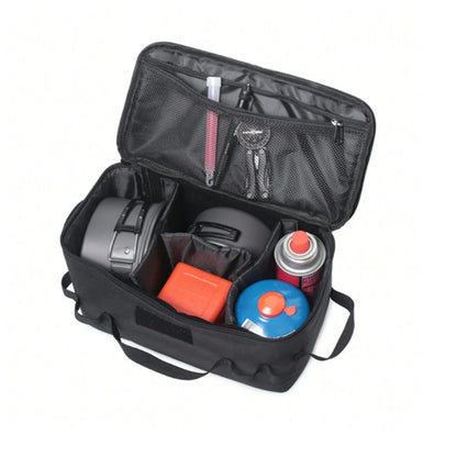 Camping MOLLE Storage Bag – Gas Stove Canister & Cookware Carry Sack
