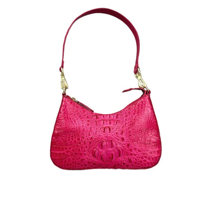 Genuine Crocodile Leather Shoulder Bag for Women