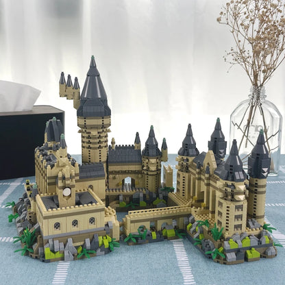 Magic Castle MOC Micro Building Blocks Set – Medieval Wizard School