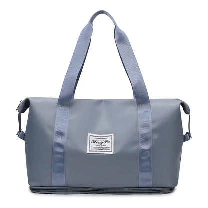 Women's Waterproof Travel Duffle Bag – Large Gym Tote