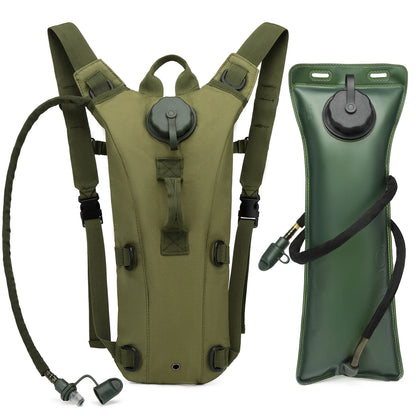 Hydration Backpack with 3L Water Bladder – Tactical Camel Pack