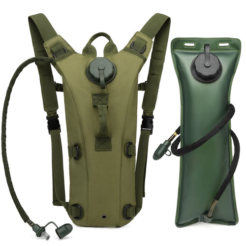 Hydration Backpack with 3L Water Bladder – Tactical Camel Pack