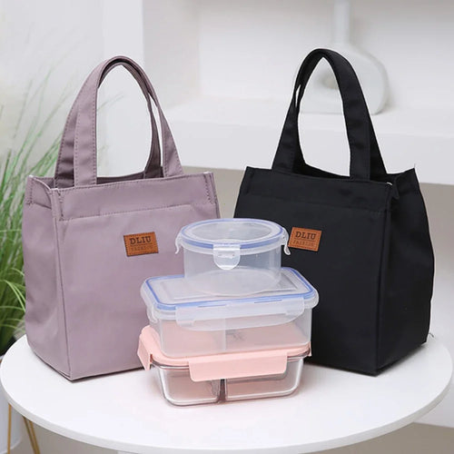 Insulated Lunch Bag – Large Capacity Tote with Top Handle