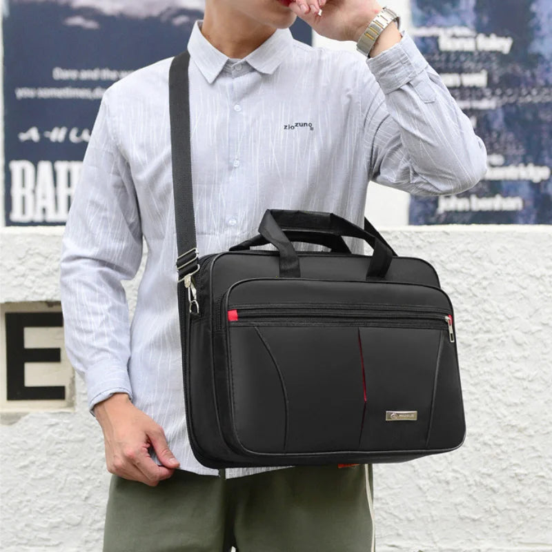 Business Briefcase Laptop Bag for Men – High Capacity