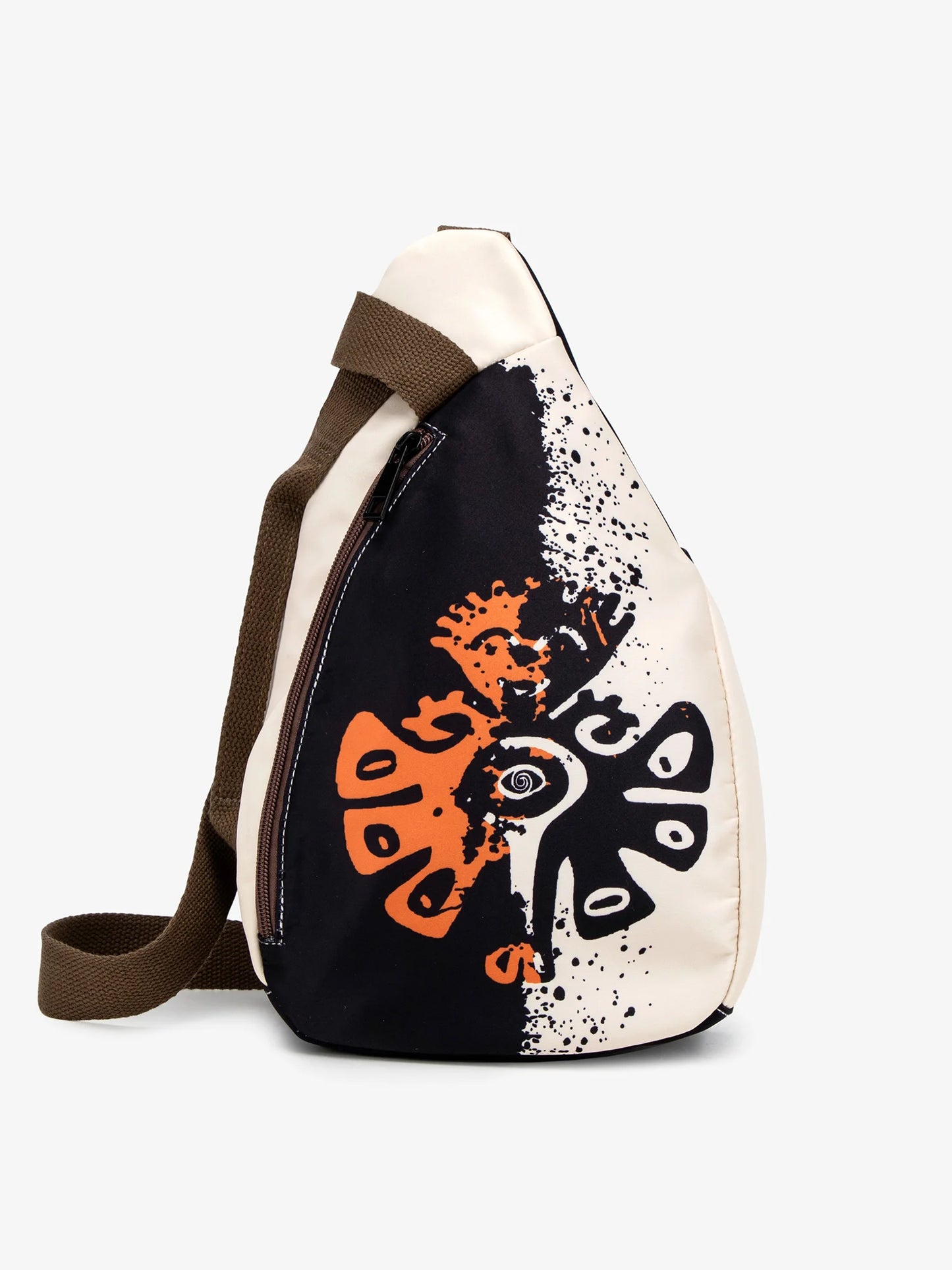 Nylon Chest Bag for Women – Large Capacity Sling Purse