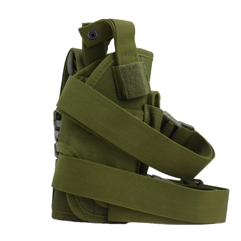 Tactical Drop Leg Holster Nylon Pistol Holster Adjustable Belt Airsoft