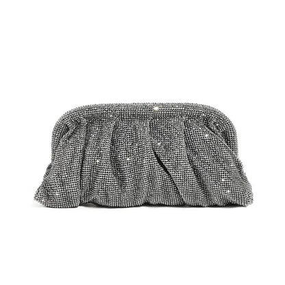 Crystal Evening Clutch Bag – Women's Diamond Party Purse