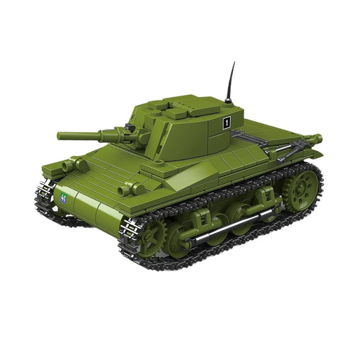 M22 Light Tank Building Block Set – Military Army Brick Model Kit
